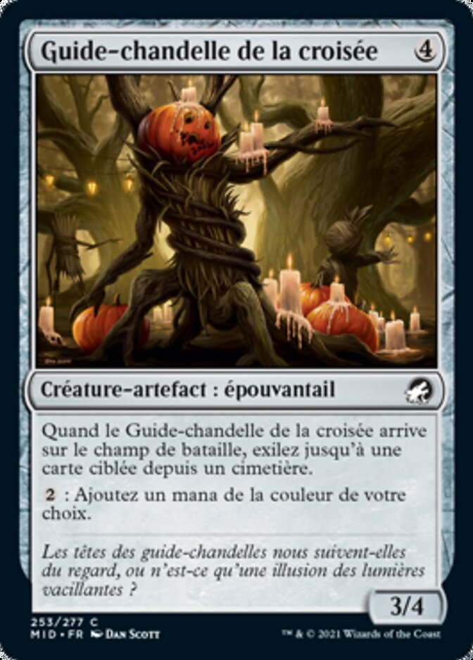 Guide-chandelle de la croisée