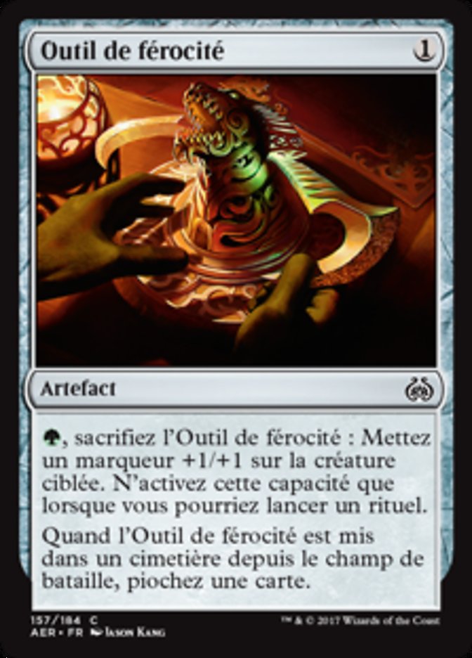 Outil de férocité