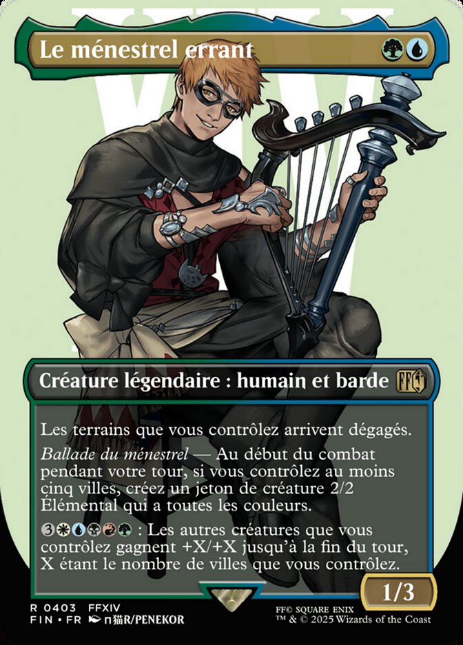 Le ménestrel errant