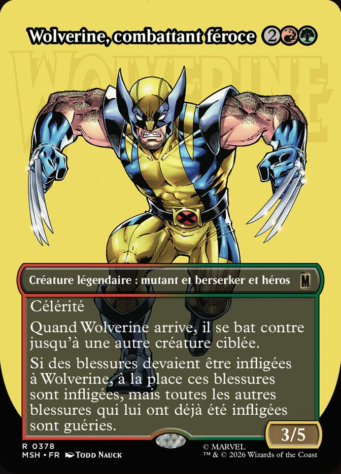 Wolverine, combattant féroce