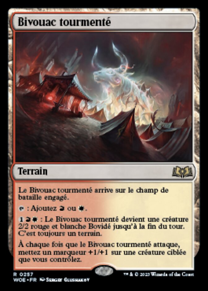 Bivouac tourmenté
