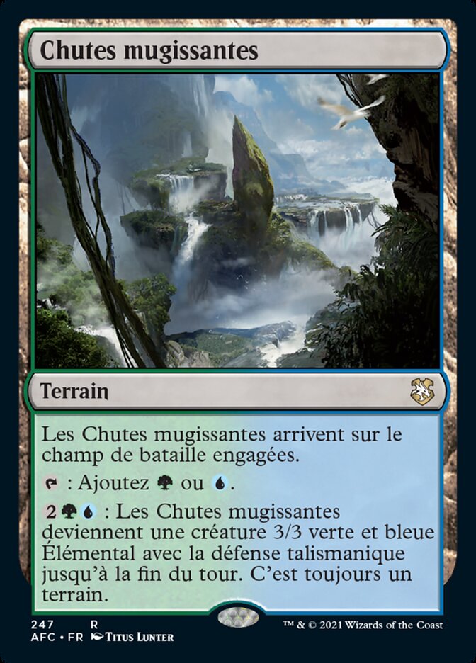 Chutes mugissantes