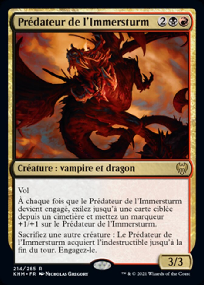 Prédateur de l'Immersturm