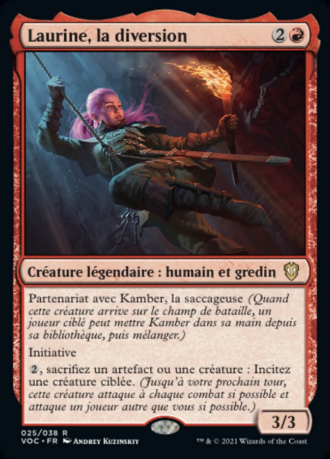 Laurine, la diversion