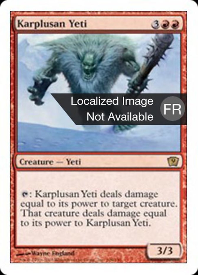 Yeti karpluséan