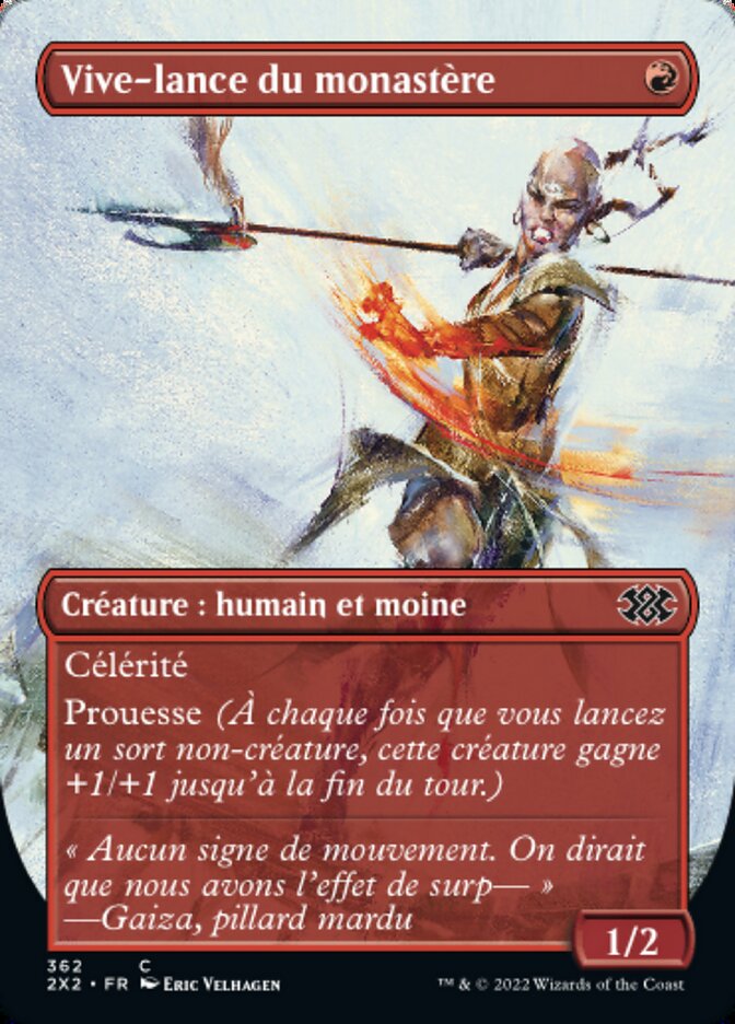 Vive-lance du monastère