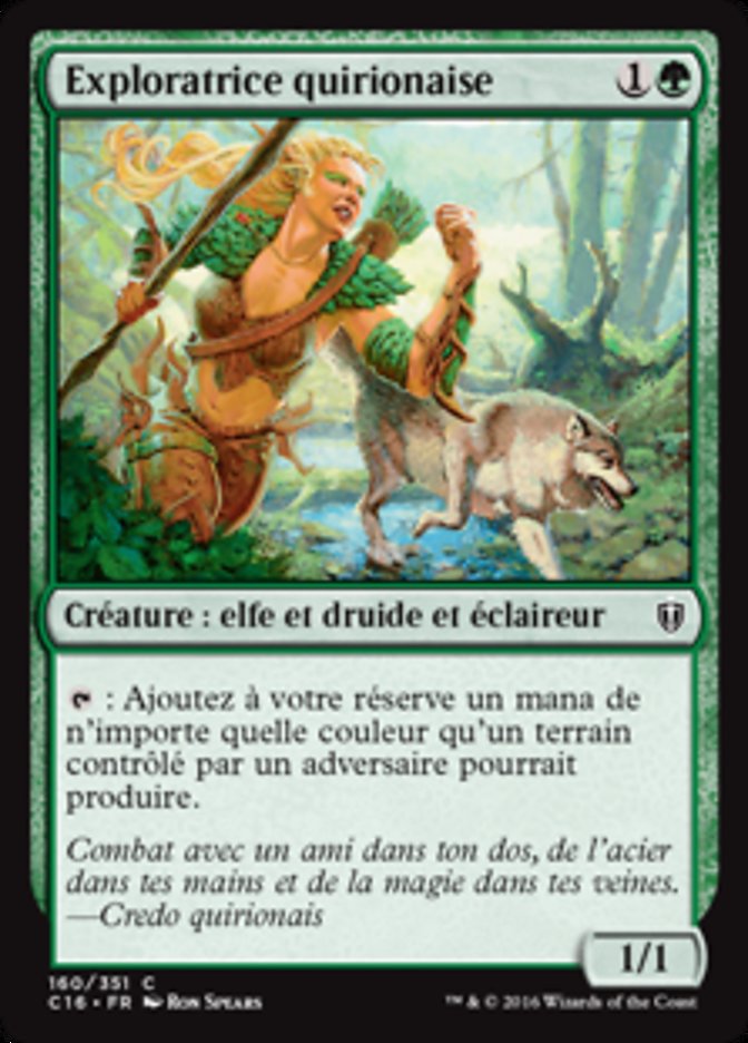 Exploratrice quirionaise