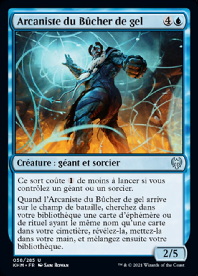 Arcaniste du Bûcher de gel