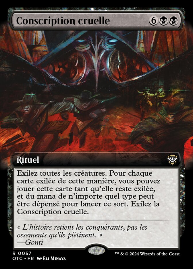 Conscription cruelle