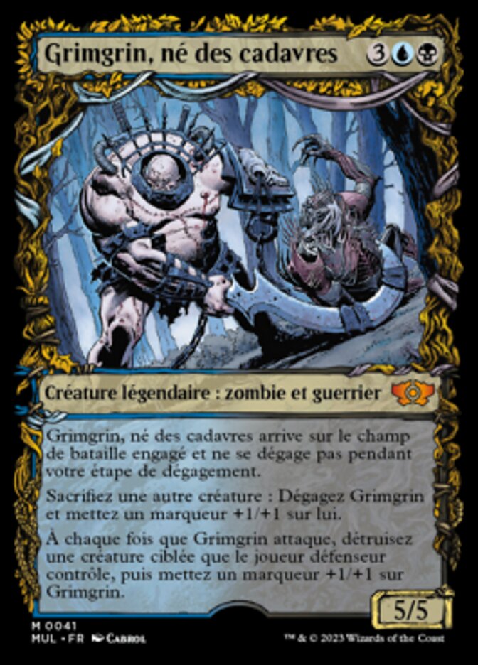 Grimgrin, né des cadavres