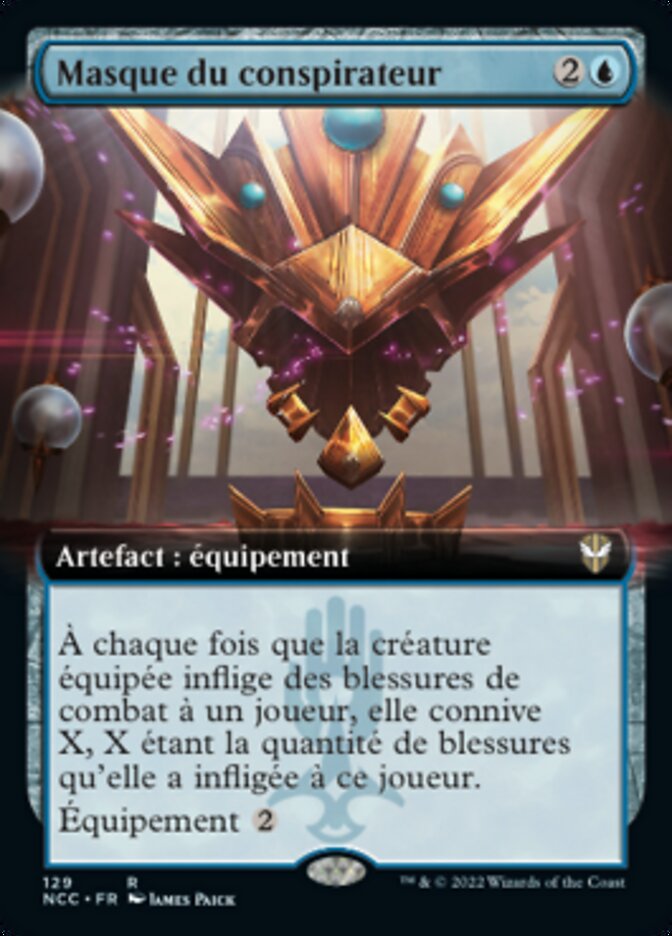 Masque du conspirateur