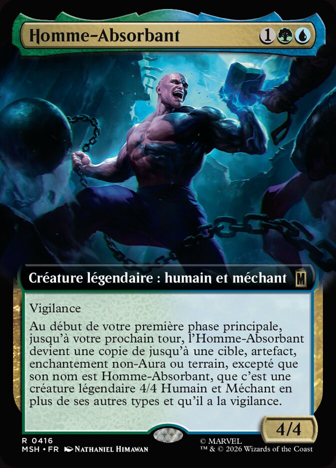 Homme-Absorbant