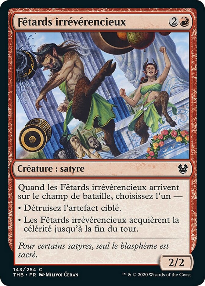 Fêtards irrévérencieux