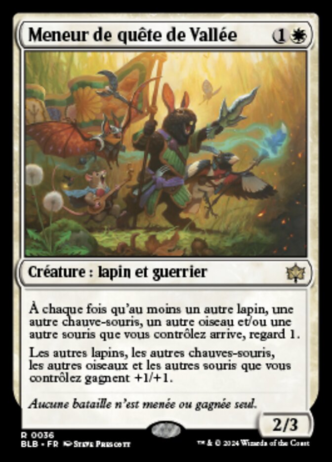 Meneur de quête de Vallée