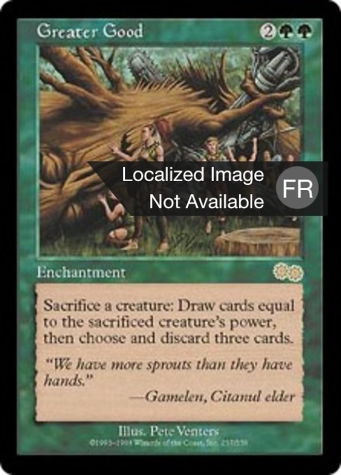 Pour le plus grand bien