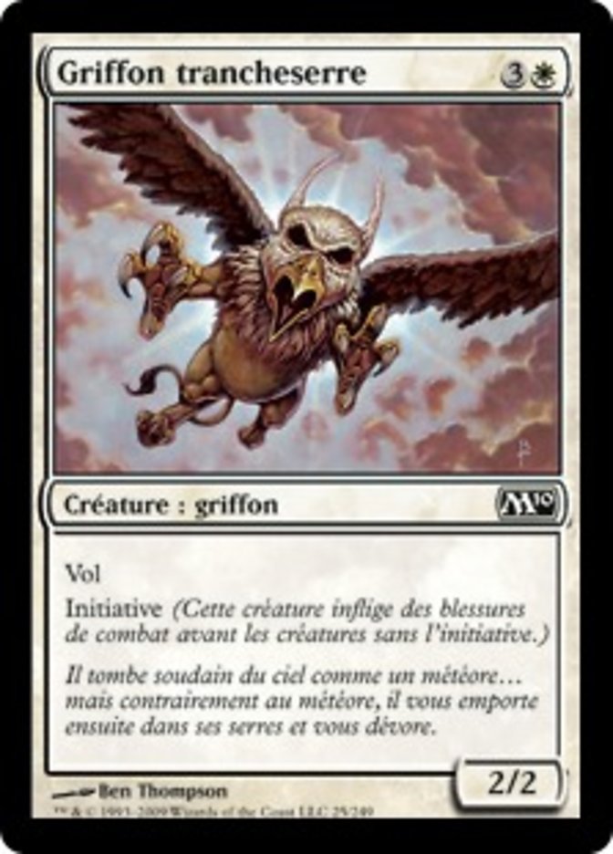 Griffon trancheserre