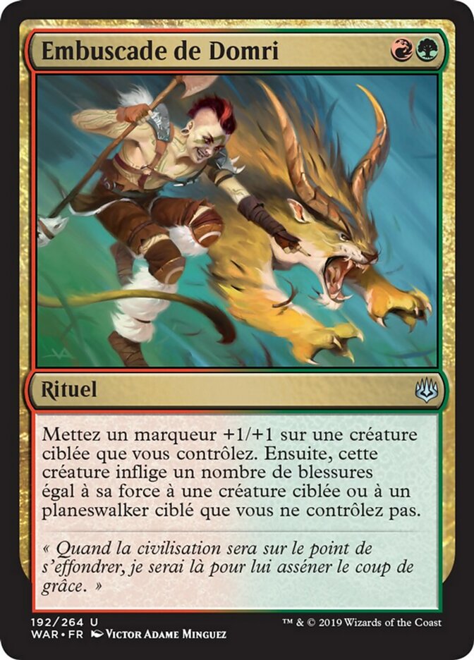 Embuscade de Domri