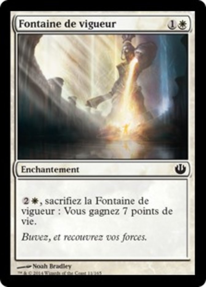 Fontaine de vigueur