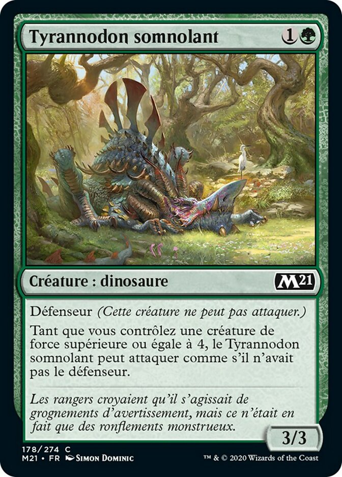 Tyrannodon somnolant