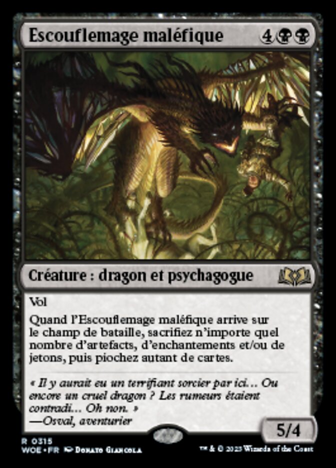 Escouflemage maléfique