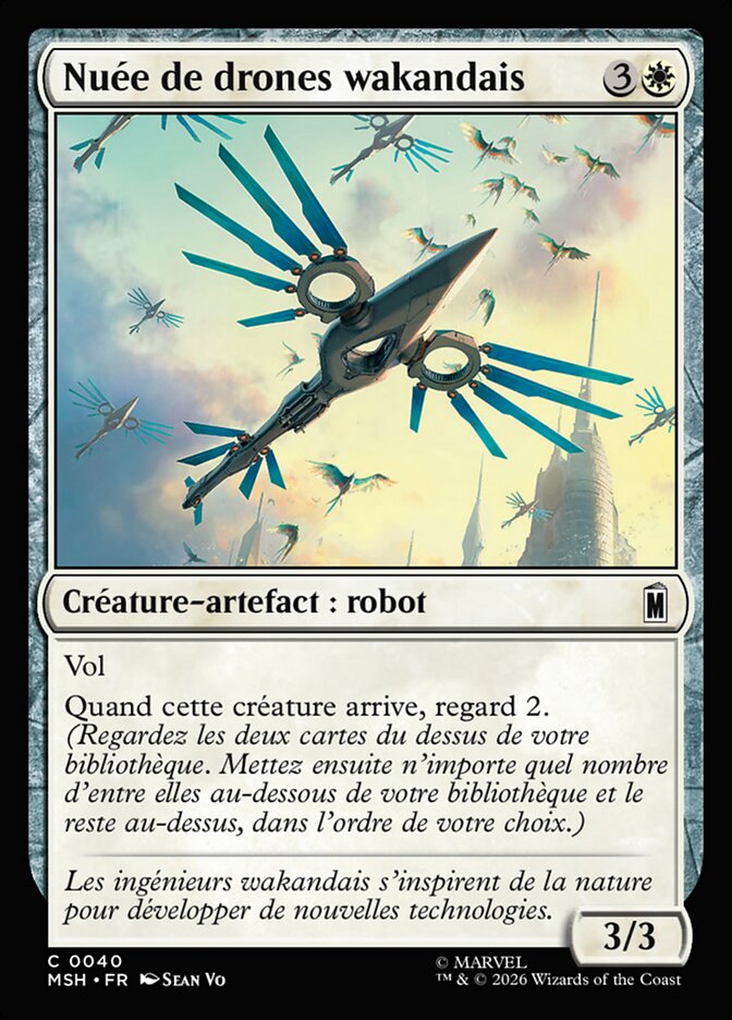 Nuée de drones wakandais
