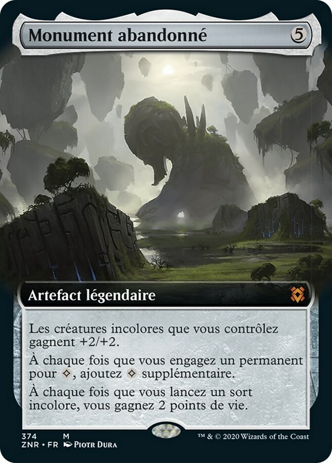 Monument abandonné