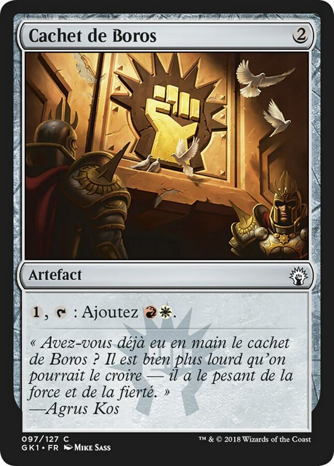 Cachet de Boros