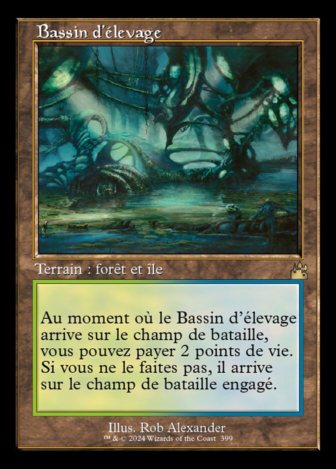 Bassin d'élevage