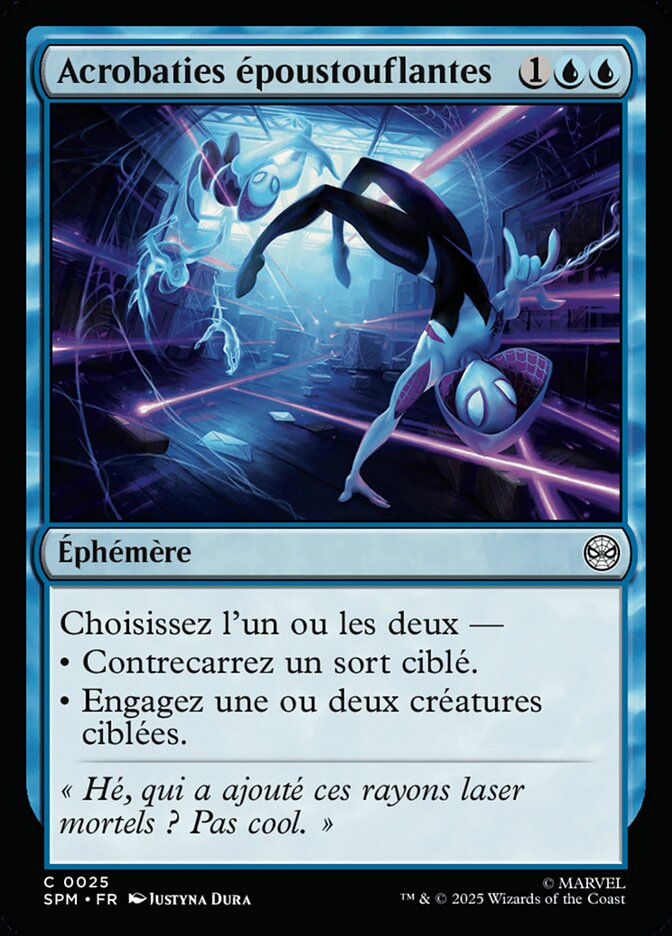 Acrobaties époustouflantes