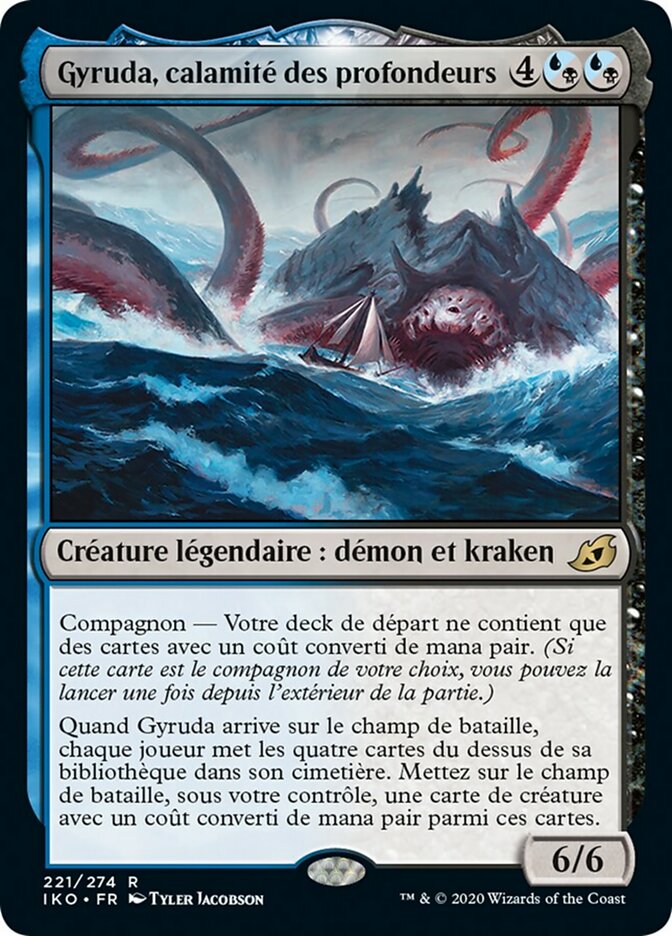 Gyruda, calamité des profondeurs