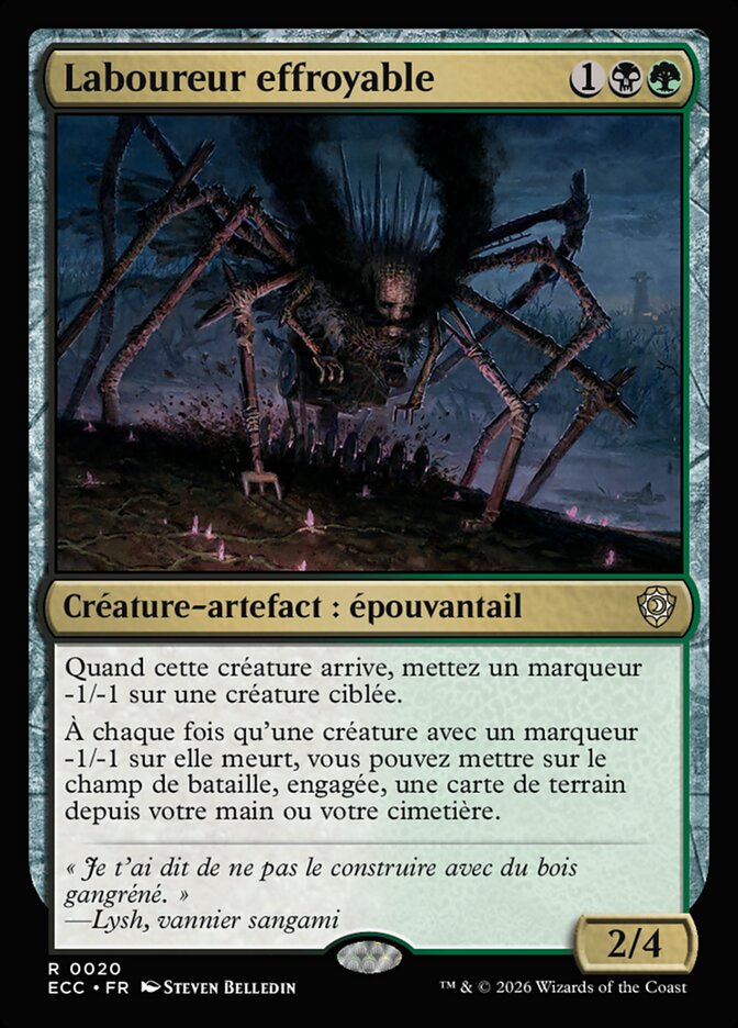 Laboureur effroyable