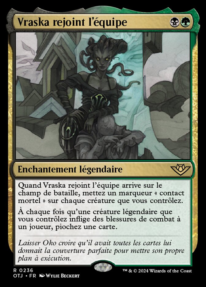 Vraska rejoint l'équipe