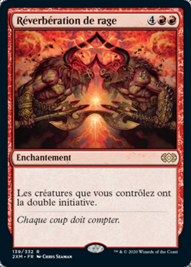 Réverbération de rage