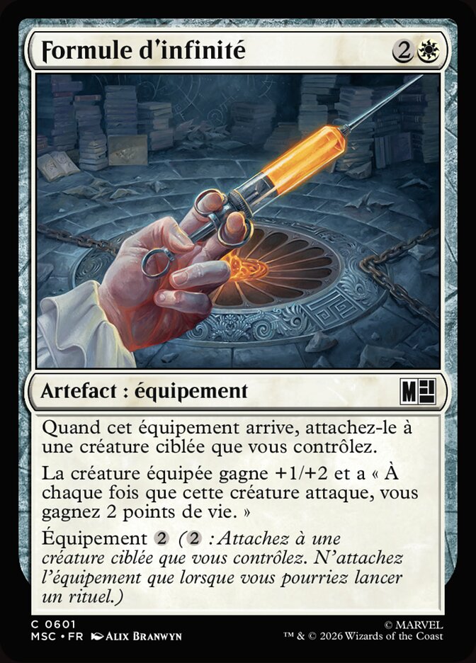 Formule d'infinité