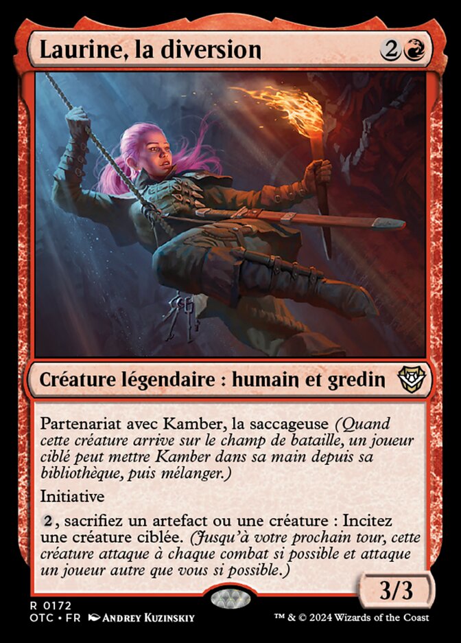 Laurine, la diversion