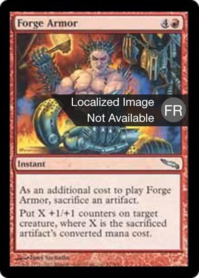 Forge d'armure