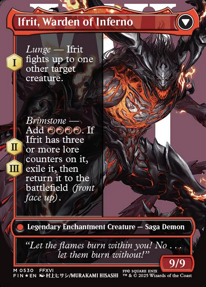 Clive, Ifrit's Dominant // Ifrit, Warden of Inferno