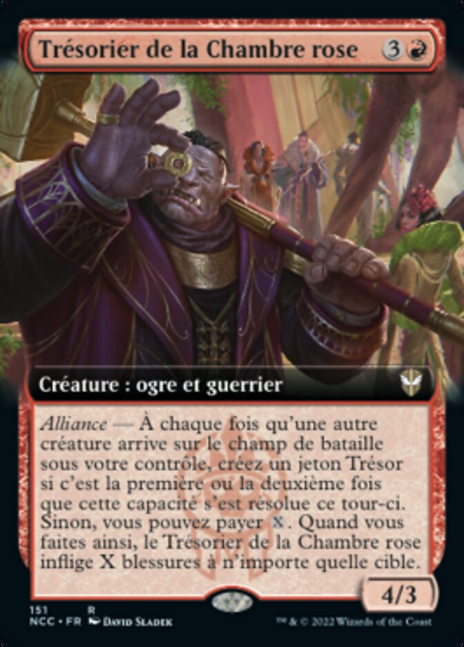 Trésorier de la Chambre rose
