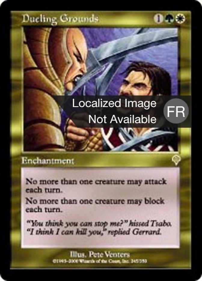 Terrains de duels