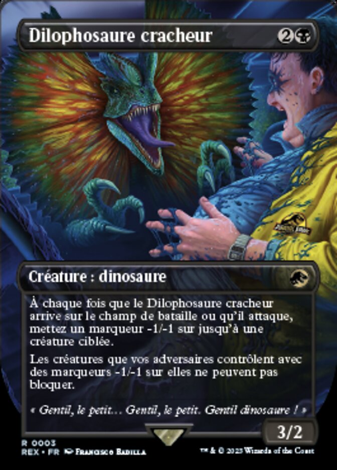 Dilophosaure cracheur