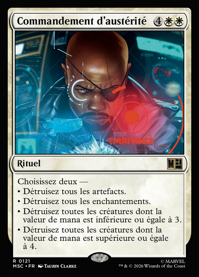 Commandement d'austérité