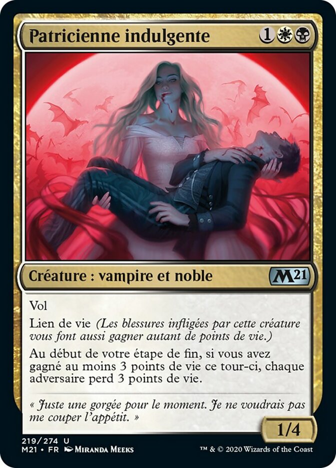 Patricienne indulgente