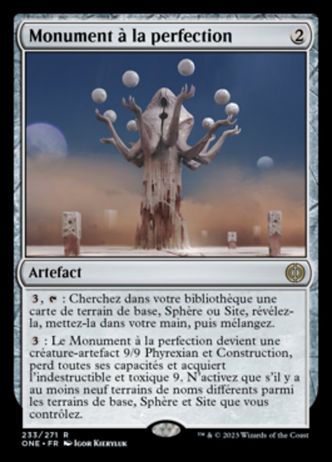 Monument à la perfection