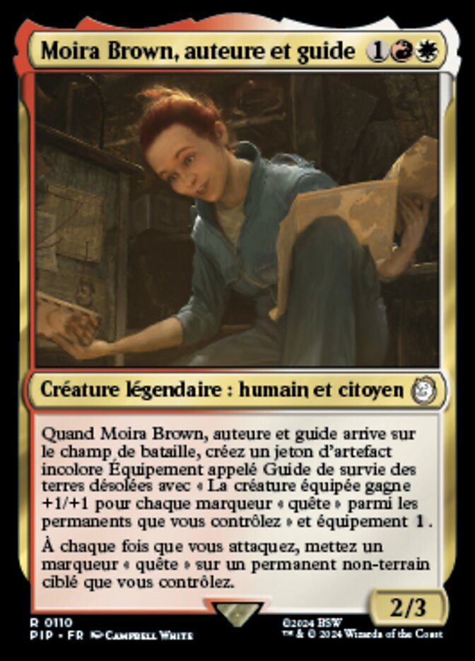 Moira Brown, auteure et guide