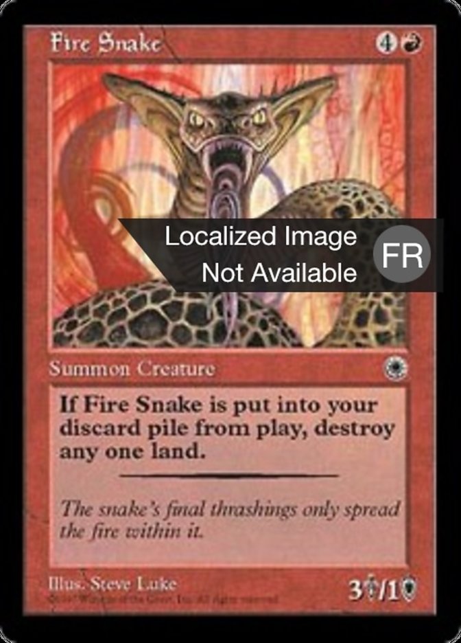 Serpent de feu