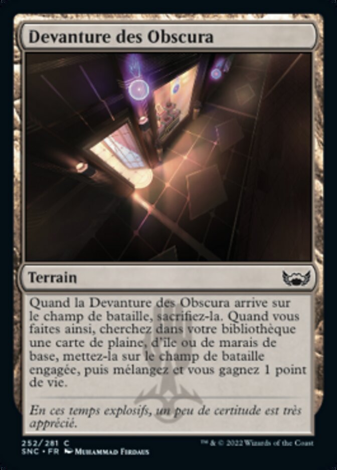 Devanture des Obscura