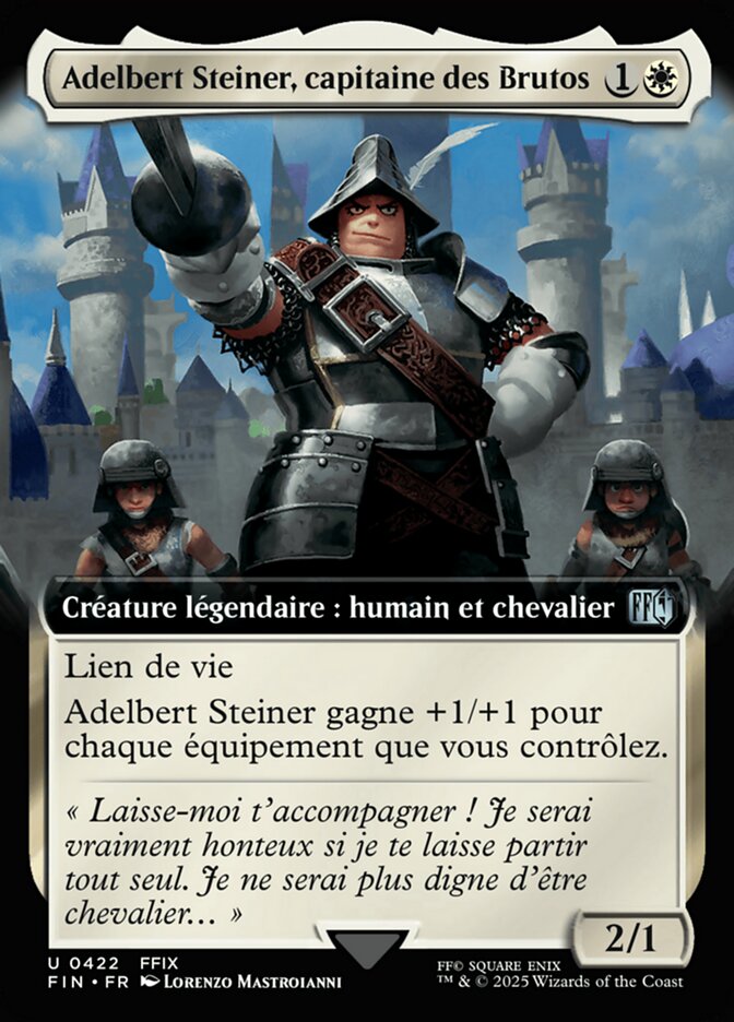 Adelbert Steiner, capitaine des Brutos