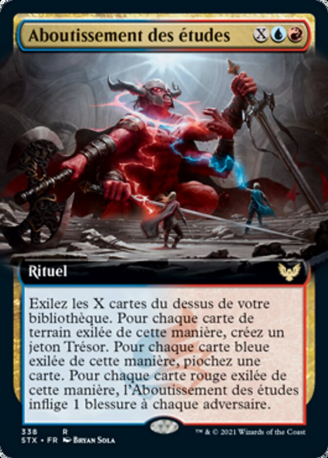 Aboutissement des études