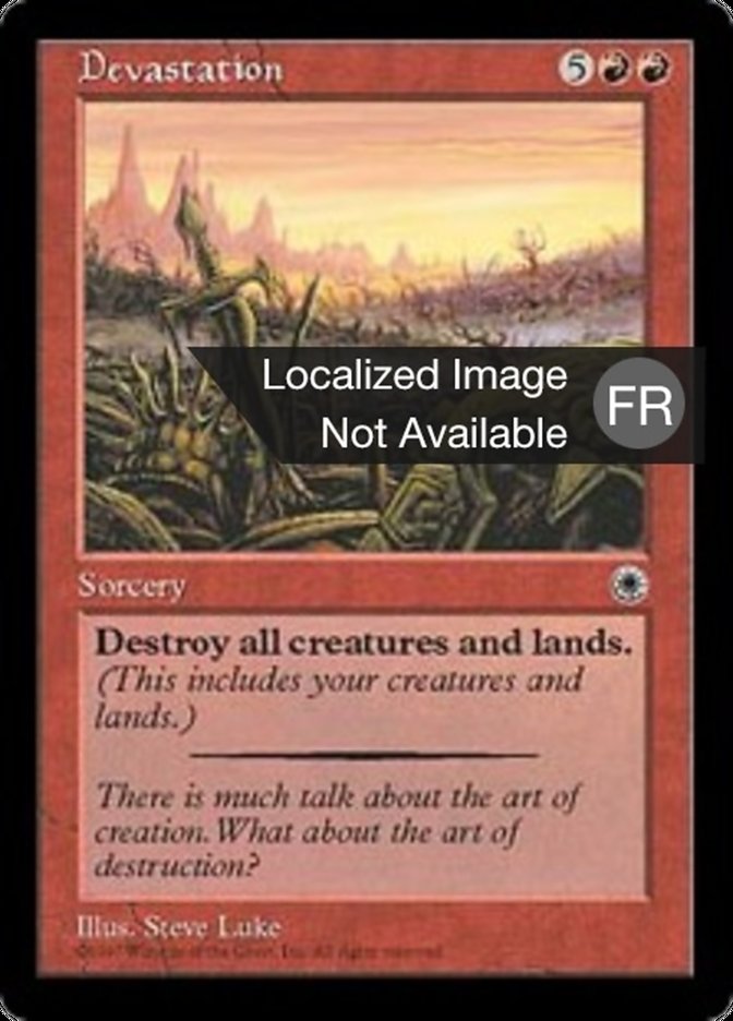 Dévastation