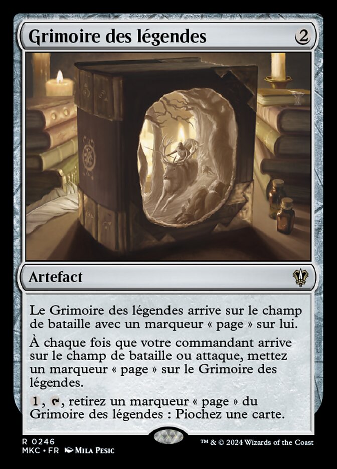 Grimoire des légendes